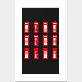 London Telephone Box British Print Posters and Art